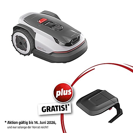 Roborock Mähroboter-Set Q110 (1 000 m², Schnittbreite: 22 cm, Satellitengestützte Navigation, RTK)