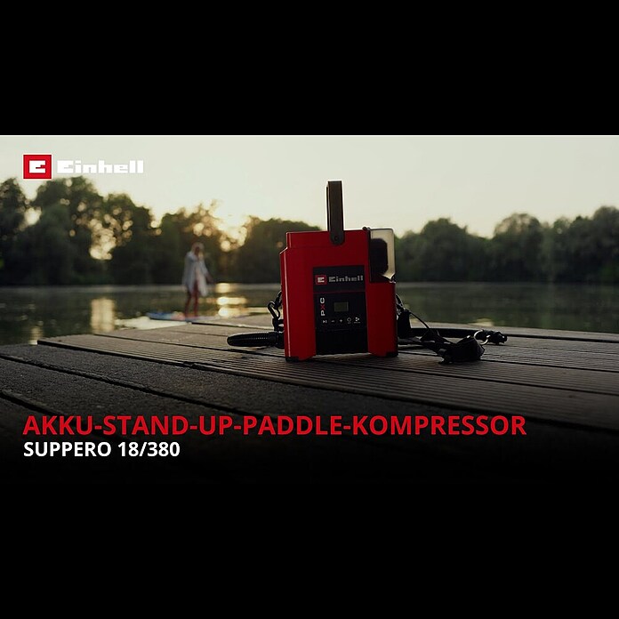 Einhell Akku-Kompressor Suppero 18/380 (18 V, 1,38 bar) | BAUHAUS