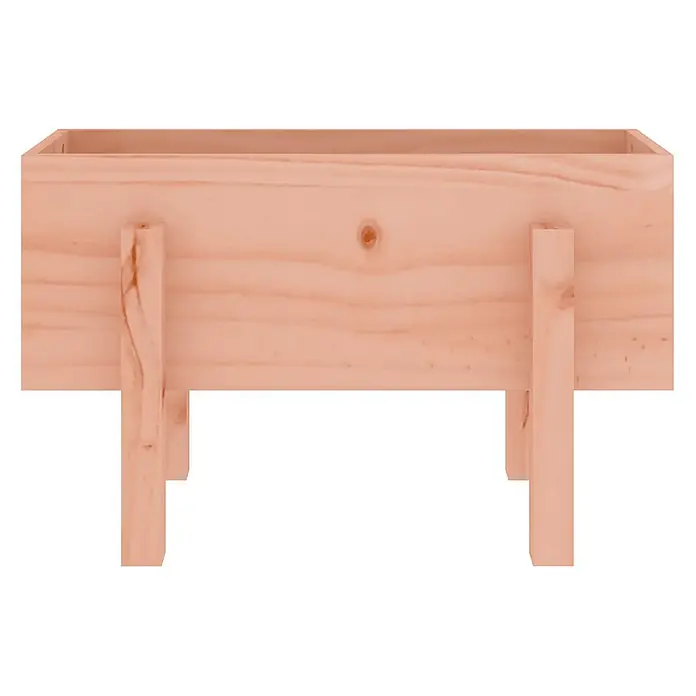 Furnicato Hochbeet - 30 x 62 x 38 cm, Holz, Natürliches Douglasie - Rechteckiges Hochbeet aus hellem Kiefernholz mit vier stabilen Beinen.