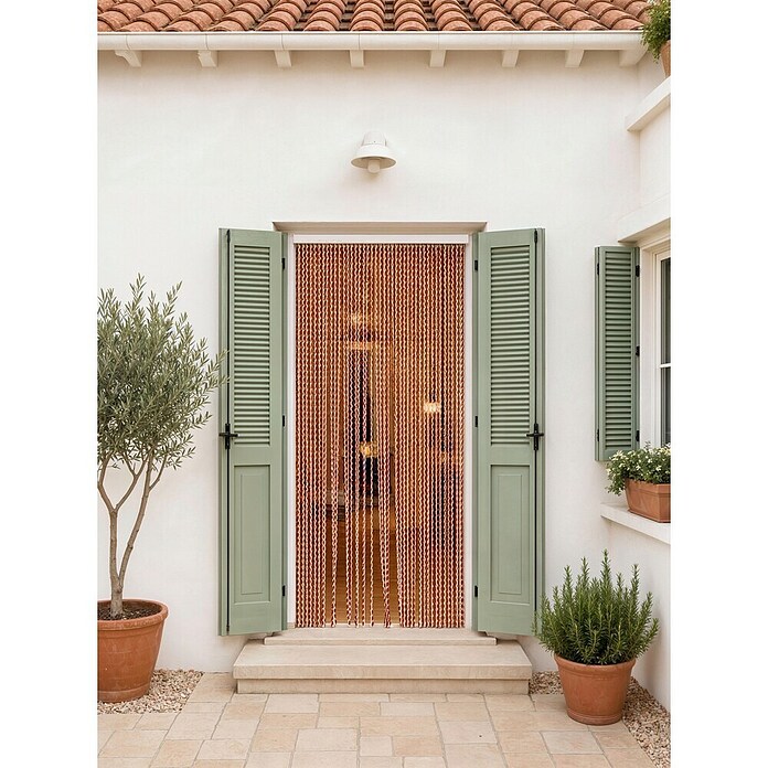 Cortina para puerta Venecia (Burdeos, An x Al: 90 x 210 cm) | BAUHAUS