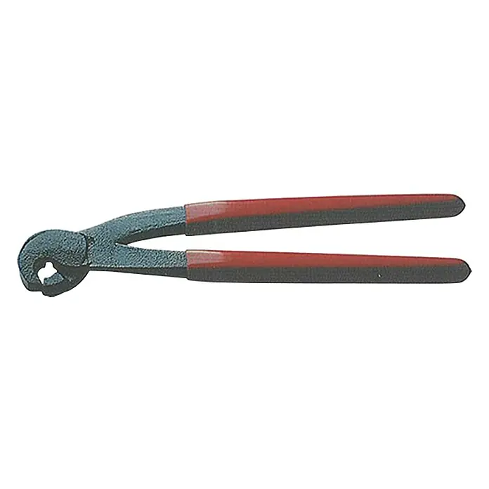 Heka Alicates para baldosas Estándar - Acero al cromo vanadio - Cortaalambres con mango rojo. La herramienta para cortar y procesar cables. Alicates robustas para artesanos.