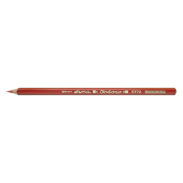 Heka Fliesen- & Glasschreiber - Rot - Roter Lyra Cellucolor Buntstift 6372 aus Deutschland zum Malen, Zeichnen und Skizzieren für Hobbykünstler und professionelle Anwender.