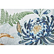 Cojín Floral lentejuelas (Azul, 50 x 30 cm, 1 ud.) | BAUHAUS