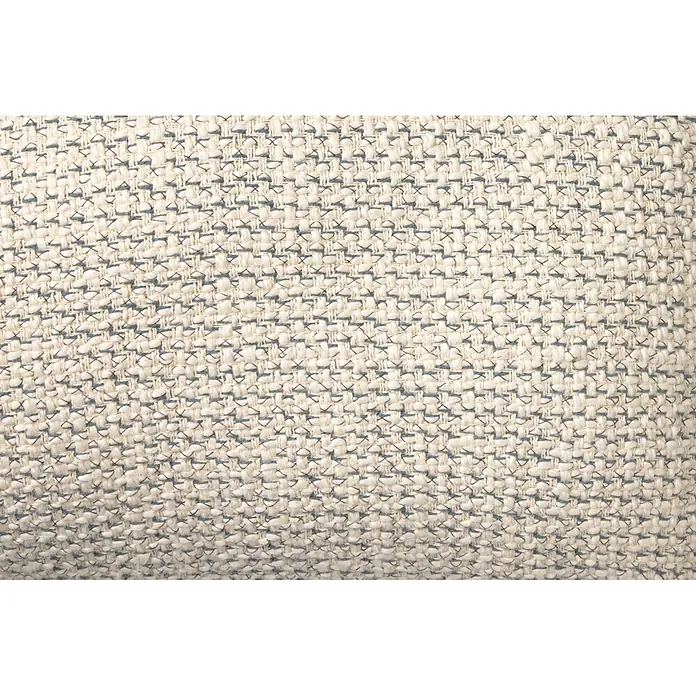 Cojín Ray - 30 x 50 cm, Azul, Rectangular - Tejido texturizado en crema y gris azulado, ideal para tapicería.