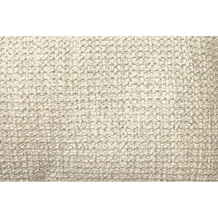 Cojín Ray - 30 x 50 cm, Crudo, Rectangular - Tejido melange texturizado en blanco roto y verde.