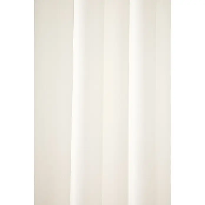Visillo para ventana Lille Set de 2 uds - An x Al: 140 x 260 cm, 100% poliéster, Blanco, 2 ud. - Cortina blanca de tela texturizada con suaves pliegues verticales.