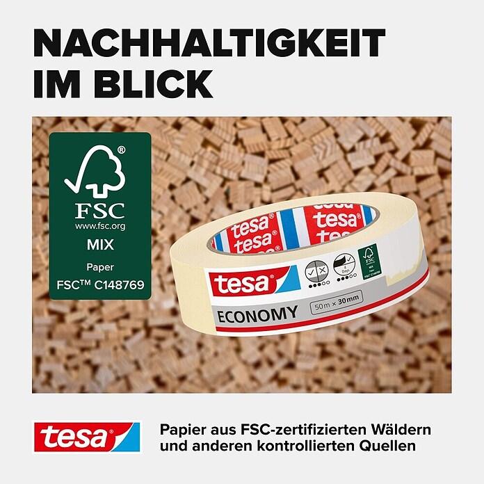 MALER-KREPP         3 X 50M:30MM        TESA