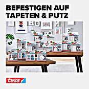 Tesa Verstellbarer Klebenagel (Geeignet für: Tapeten, Belastbarkeit: 2 kg, 2 Stk., Weiß)