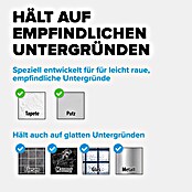 Tesa Verstellbarer Klebenagel (Geeignet für: Tapeten, Belastbarkeit: 2 kg, 2 Stk., Weiß)