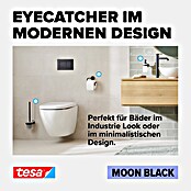 Tesa Moon WC-Bürstengarnitur (Mit Halterung, Metall, Schwarz) | BAUHAUS