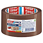 tesa Pack Paketklebeband Perfect & Strong (Braun, 66 m x 50 mm)