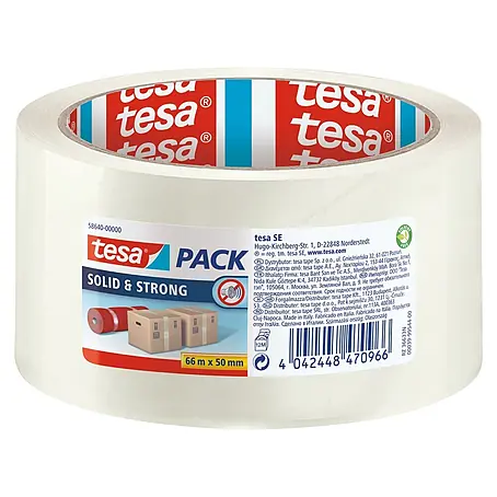Tesa Pack Paketklebeband Solid & Strong