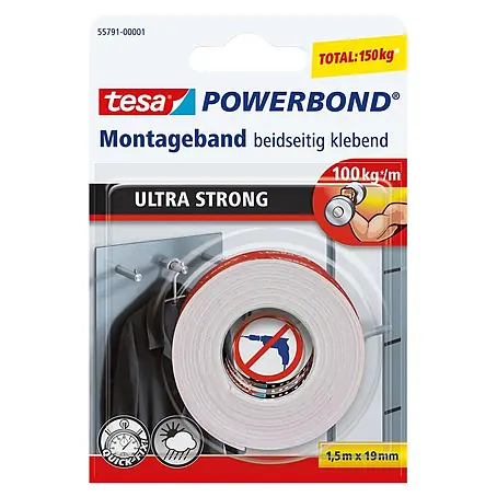 Tesa Powerbond Montageband Ultra Strong