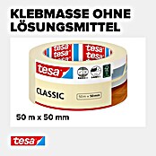 Tesa Classic Maler-Kreppband (50 m x 50 mm)