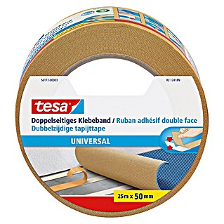Tesa Doppelseitiges Klebeband Universal (25 m x 50 mm)