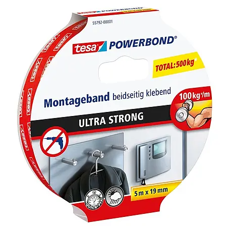 Tesa Powerbond Montageband Ultra Strong