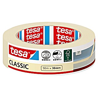Tesa Classic Maler-Kreppband (50 m x 30 mm)