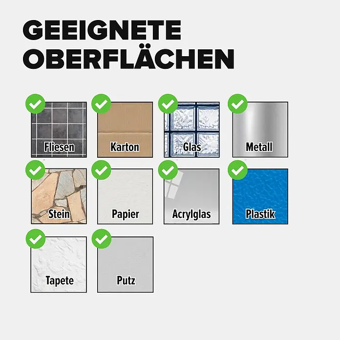 Tesa Doppelseitiges Klebeband Universal - 25 m x 50 mm - Geeignete Oberflächen: Fliesen, Karton, Glas, Metall, Stein, Papier, Acrylglas, Kunststoff, Tapete, Putz.