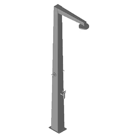 Ideal Eichenwald  Pooldusche Mischbatterie