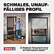 Tesa Puerta con protección contra insectos Falt (Antracita, Montaje de la mosquitera: Pinzas) | BAUHAUS
