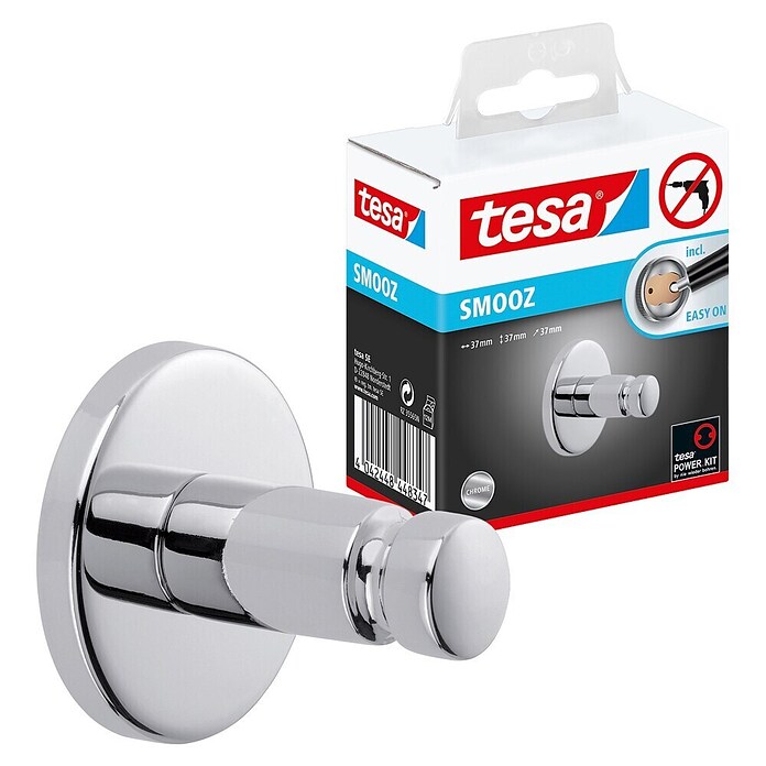 Tesa Bath Mantelhaken (Chrom, Glänzend)