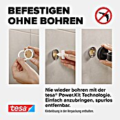 Tesa Moon WC-Bürstengarnitur (Mit Halterung, Metall, Schwarz) | BAUHAUS