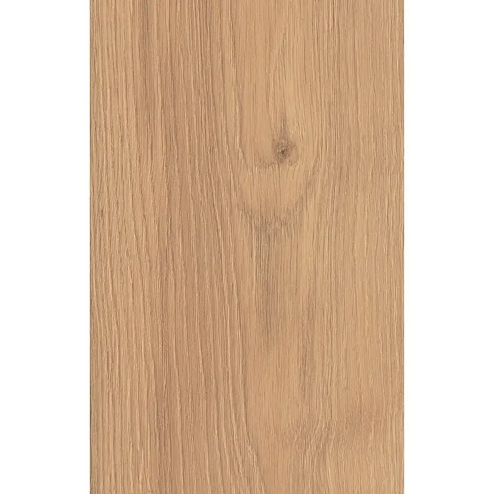 Krono Original Laminat Durastar - Honey Ribera Oak, Landhausdiele, 1.288 x 245 x 13 mm - Hellbraune Holzplatte mit natürlicher vertikaler Maserung und dezentem dunklen Ast.