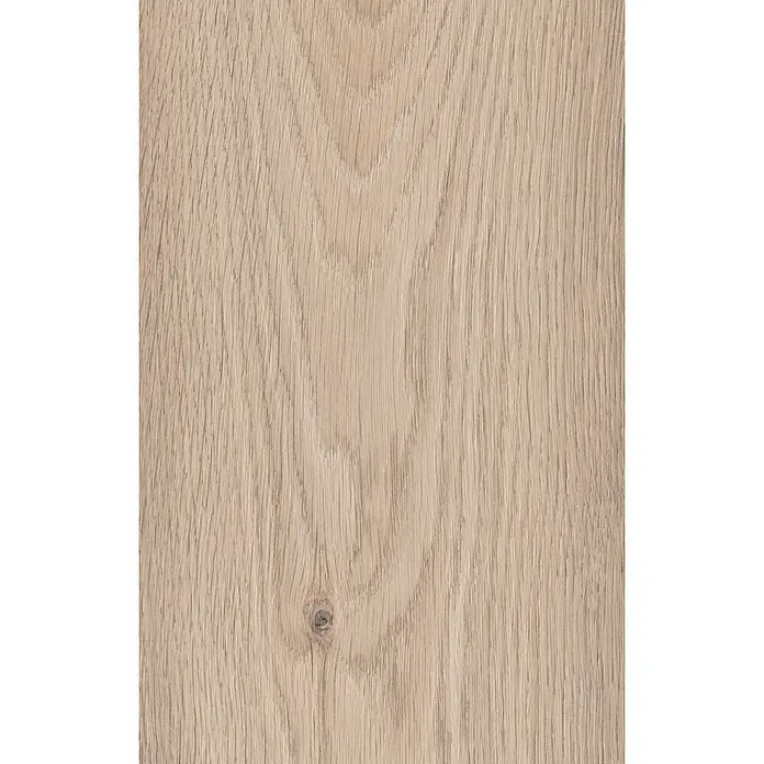 Krono Original Laminat Durastar - Vintage Ribera Oak, Landhausdiele, 1.288 x 245 x 13 mm - Helle Naturholzstruktur mit feiner Maserung und kleinem Ast.