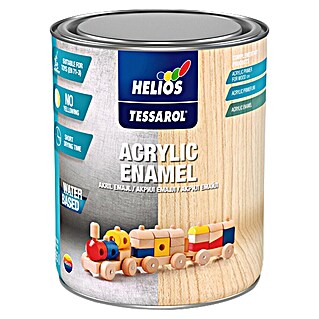 Helios Zaščitni premaz Akril emajl (0,65 l, Bele barve)