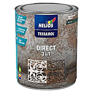 Helios Zaščitni premaz Direct 3v1 (0,75 l, Antracitne barve)