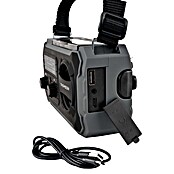 Thomson Radio de batería solar de emergencia RT280G (Gris, 8,8 x 16,8 x 7 cm, AM / FM / LINTERNA) | BAUHAUS