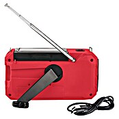 Thomson Radio de batería solar de emergencia RT280R (Rojo, 8,8 x 16,8 x 7 cm, AM / FM / LINTERNA) | BAUHAUS