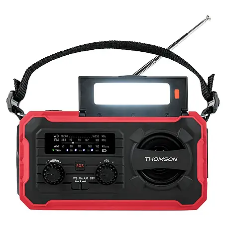 Thomson  Radio de batería solar de emergencia RT280R