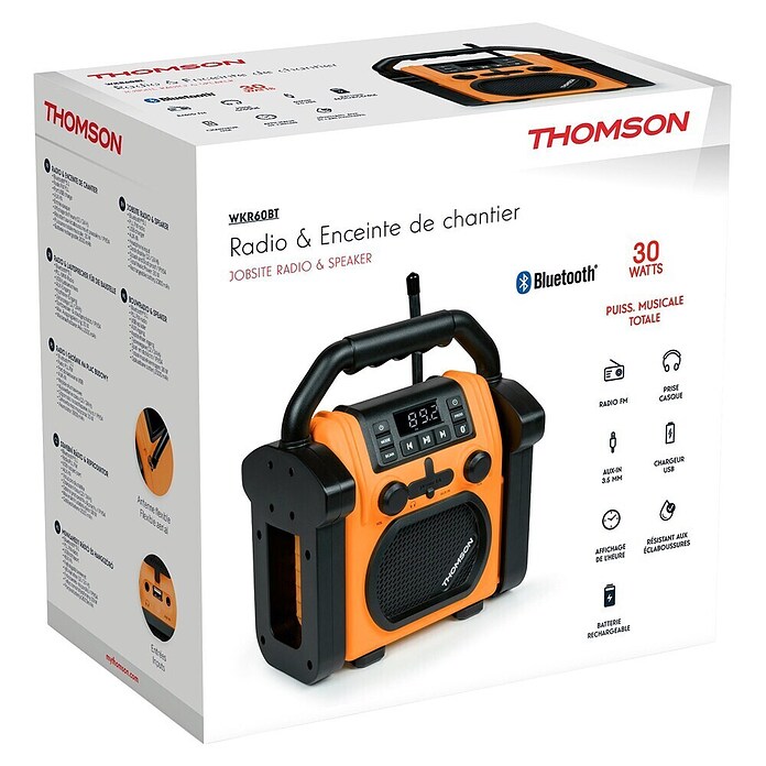 Thomson Radio de batería para la obra WKR60BT (2.000 mAh) | BAUHAUS