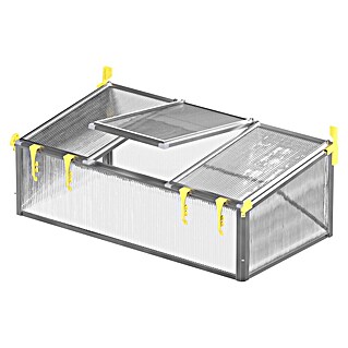 Juwel Frühbeet Premium-BIOSTAR 1500 (150 x 80 x 50 cm, Polycarbonat, Transparent/Gelb)