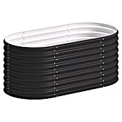 Vitavia Hochbeet Terra 630 (162 x 82 x 63 cm, Zincalume®, Schwarz) | BAUHAUS