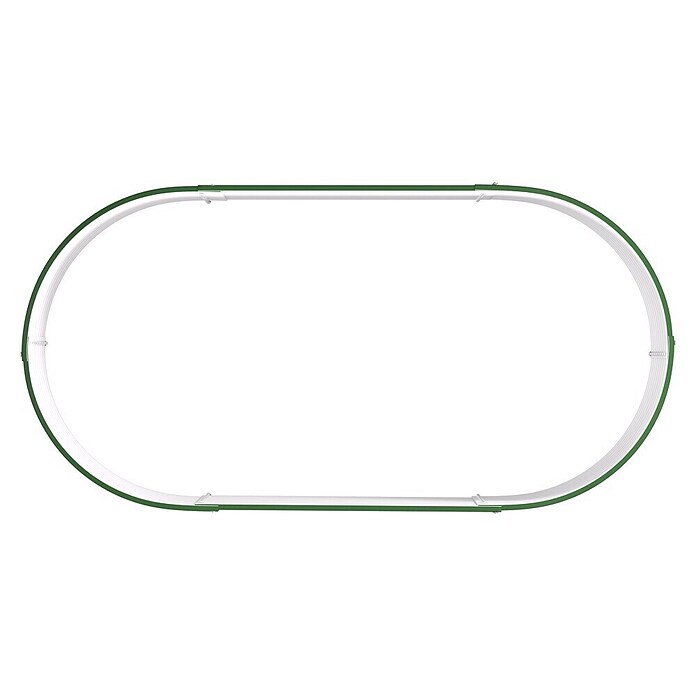 Vitavia Hochbeet Terra 630 (162 x 82 x 63 cm, Zincalume®, Seegras) | BAUHAUS