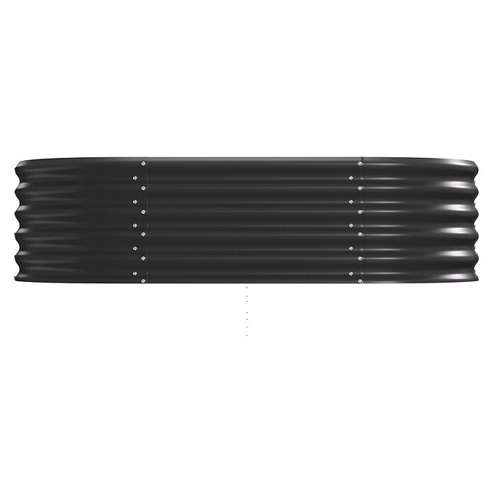 Vitavia Hochbeet Terra 401 (162 x 82 x 40,1 cm, Zincalume®, Schwarz) | BAUHAUS