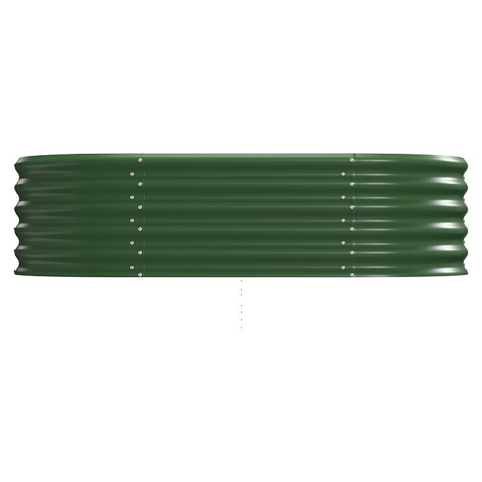 Vitavia Hochbeet Terra 401 (162 x 82 x 40,1 cm, Zincalume®, Seegras) | BAUHAUS