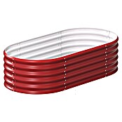 Vitavia Hochbeet Terra 401 (162 x 82 x 40,1 cm, Zincalume®, Rubin) | BAUHAUS