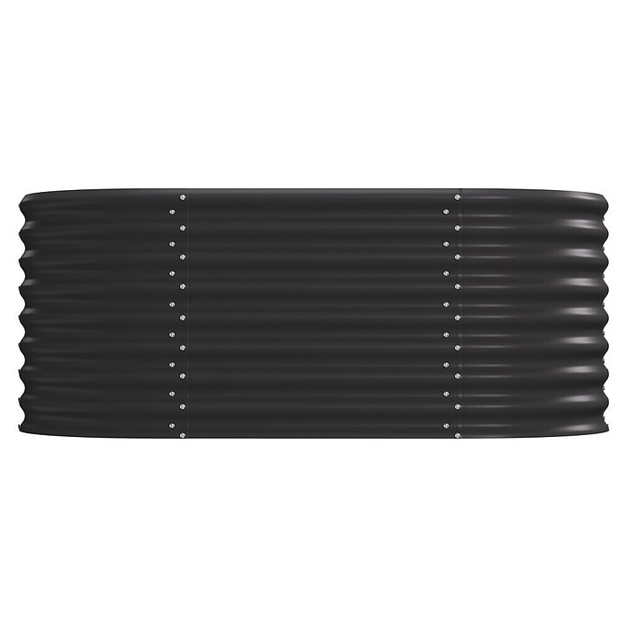 Vitavia Hochbeet Terra 630 (162 x 82 x 63 cm, Zincalume®, Schwarz) | BAUHAUS