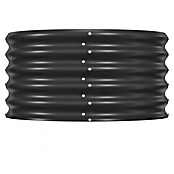 Vitavia Hochbeet Terra 401 (162 x 82 x 40,1 cm, Zincalume®, Schwarz) | BAUHAUS