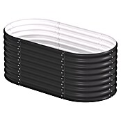 Vitavia Hochbeet Terra 630 (162 x 82 x 63 cm, Zincalume®, Schwarz) | BAUHAUS
