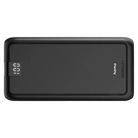 Hama  Powerbank 24000 mAh Fast Charge LiPo Anthrazit