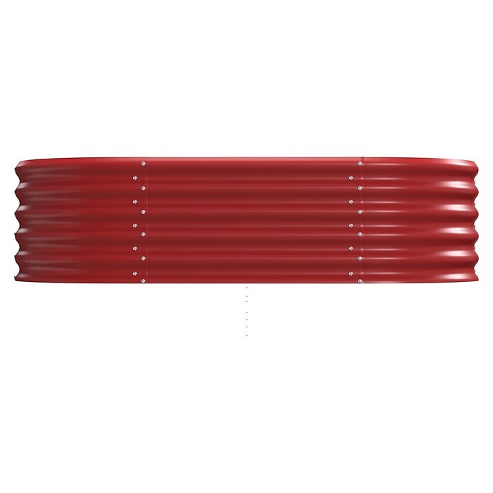 Vitavia Hochbeet Terra 401 (162 x 82 x 40,1 cm, Zincalume®, Rubin) | BAUHAUS