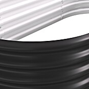 Vitavia Hochbeet Terra 401 (162 x 82 x 40,1 cm, Zincalume®, Schwarz) | BAUHAUS
