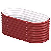 Vitavia Hochbeet Terra 630 (162 x 82 x 63 cm, Zincalume®, Rubin) | BAUHAUS