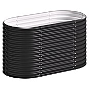 Vitavia Hochbeet Terra 858 (162 x 82 x 85,8 cm, Zincalume®, Schwarz) | BAUHAUS