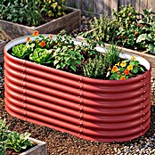 Vitavia Hochbeet Terra 630 (162 x 82 x 63 cm, Zincalume®, Rubin) | BAUHAUS