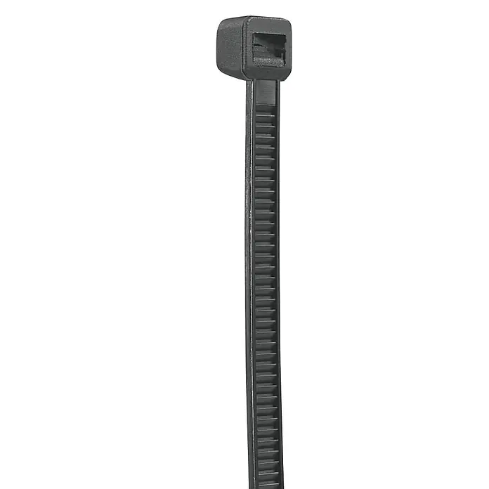 Hama Kabelbinder 4,8 X 300 mm - Schwarz, 50 Stk. - Schwarzer Kabelbinder aus Kunststoff zum Bündeln und Sichern.